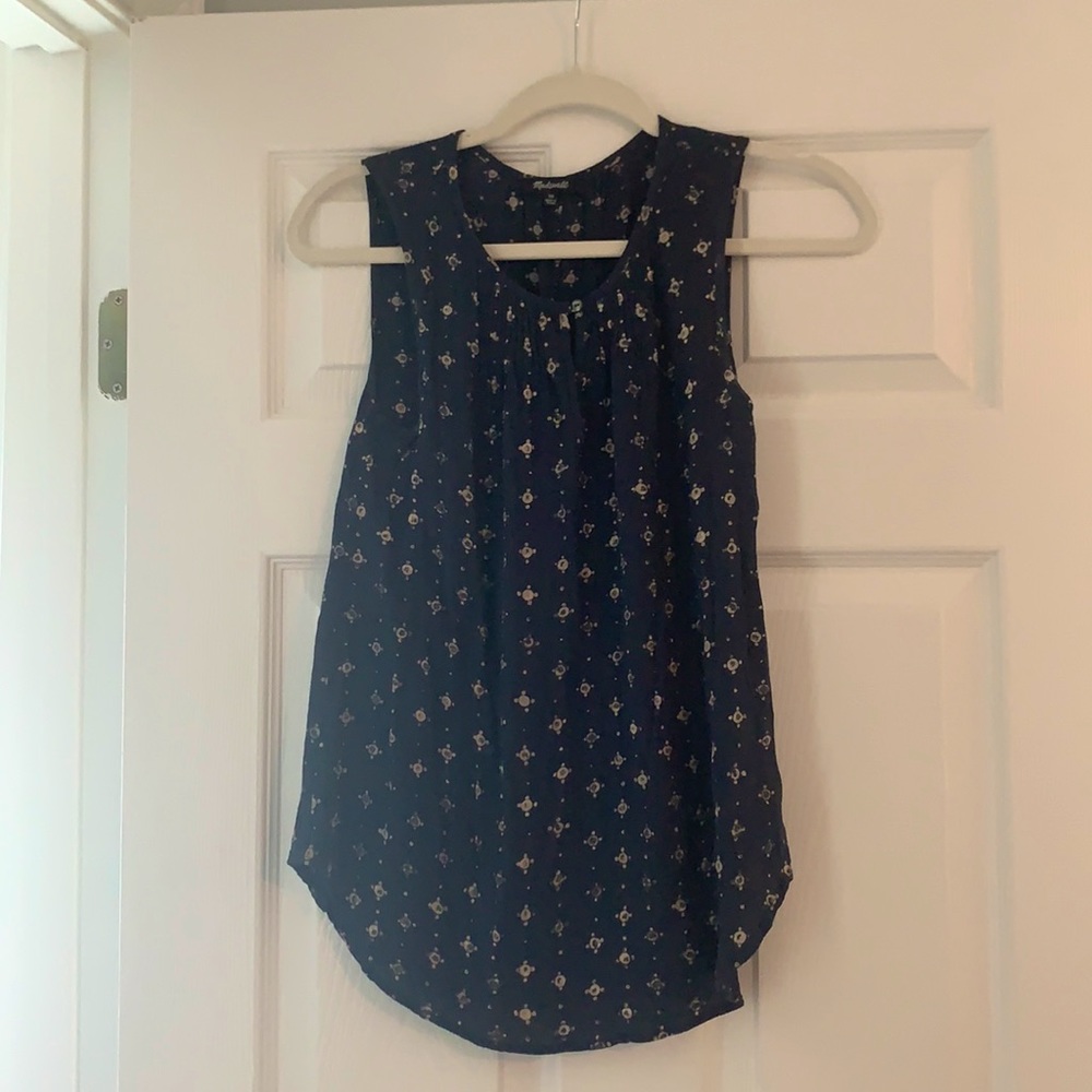 Madewell Printed Tank XS